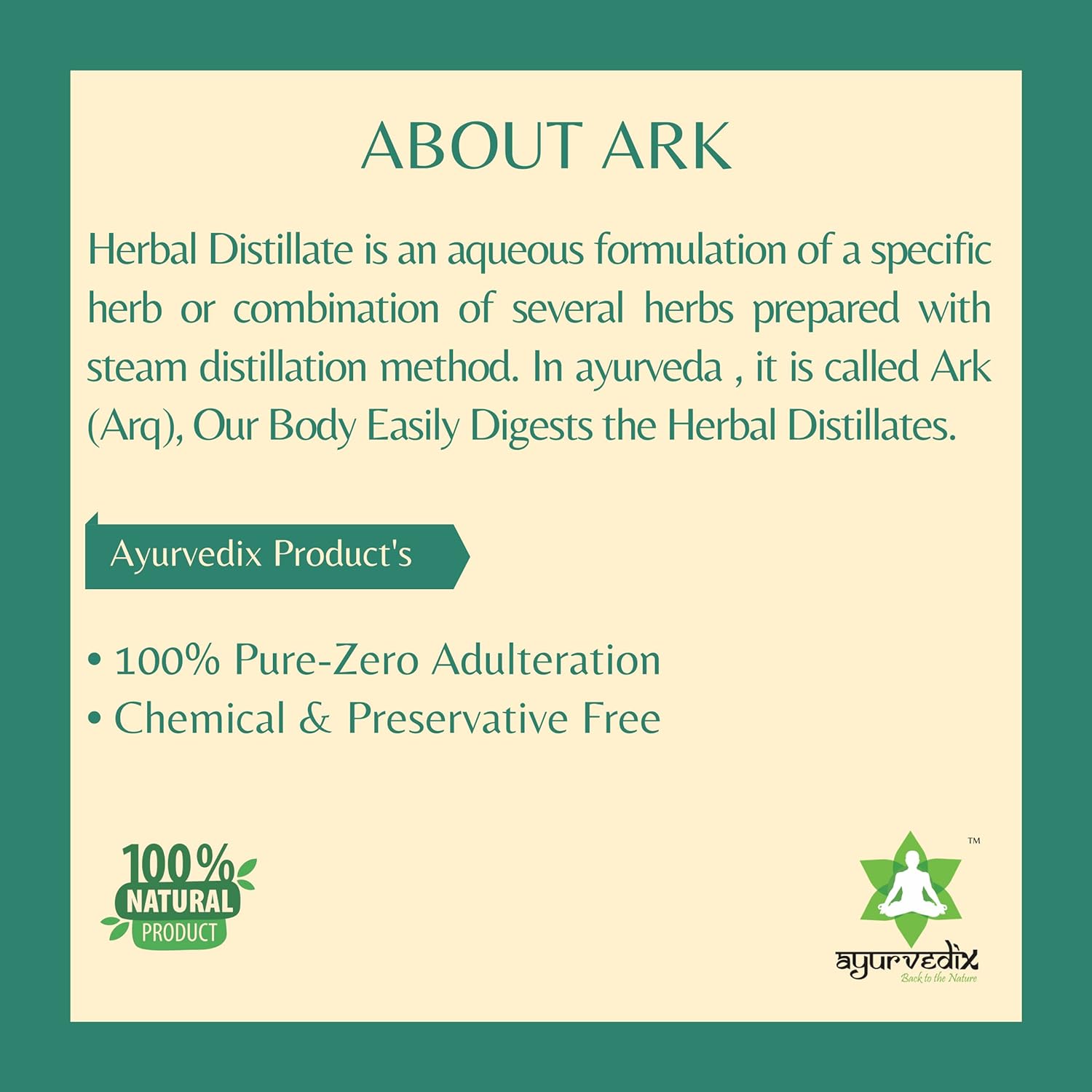 Ayurvedix Triphala Ark Syrup - 200 ml